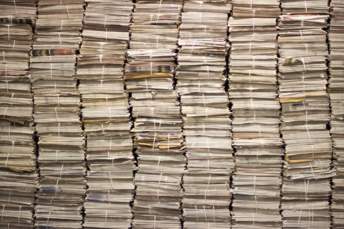 Newspapers by iwishmynamewasmarsha, licence CC BY-NC 2.0