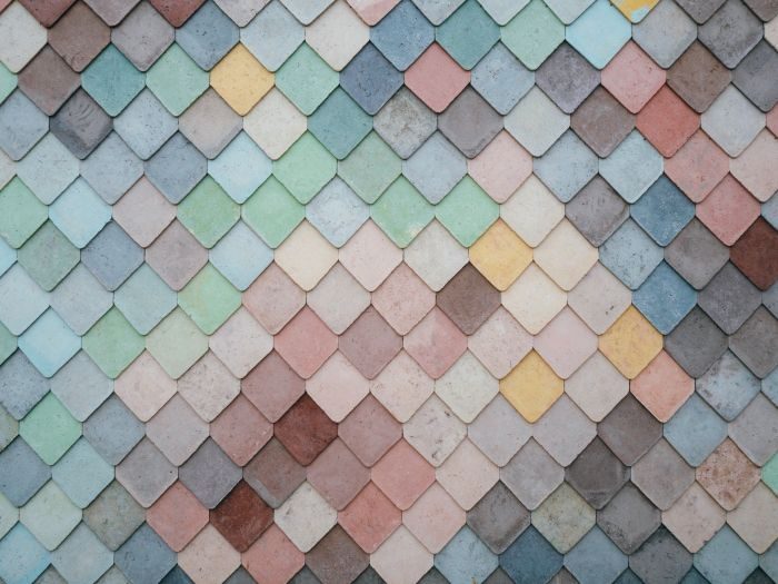 Picture: Tile pattern pastel by Andrew Ridley, license CC0 1.0