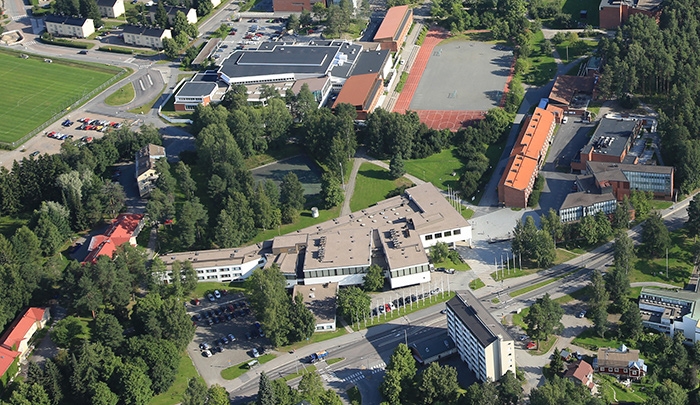 Image: Seminaarinmäki campus by Suomen Ilmakuva Oy / The University of Jyväskylä, all rights reserved